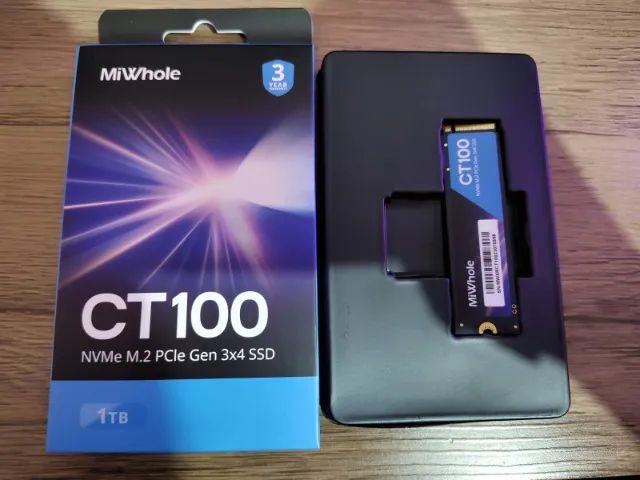 SSD 1TB M.2 NVME, Gen3x4 2280 NOVO (Já com Win 10 PRO - Pré Inst.) - Aceito Cartão/Pix . - Foto 3