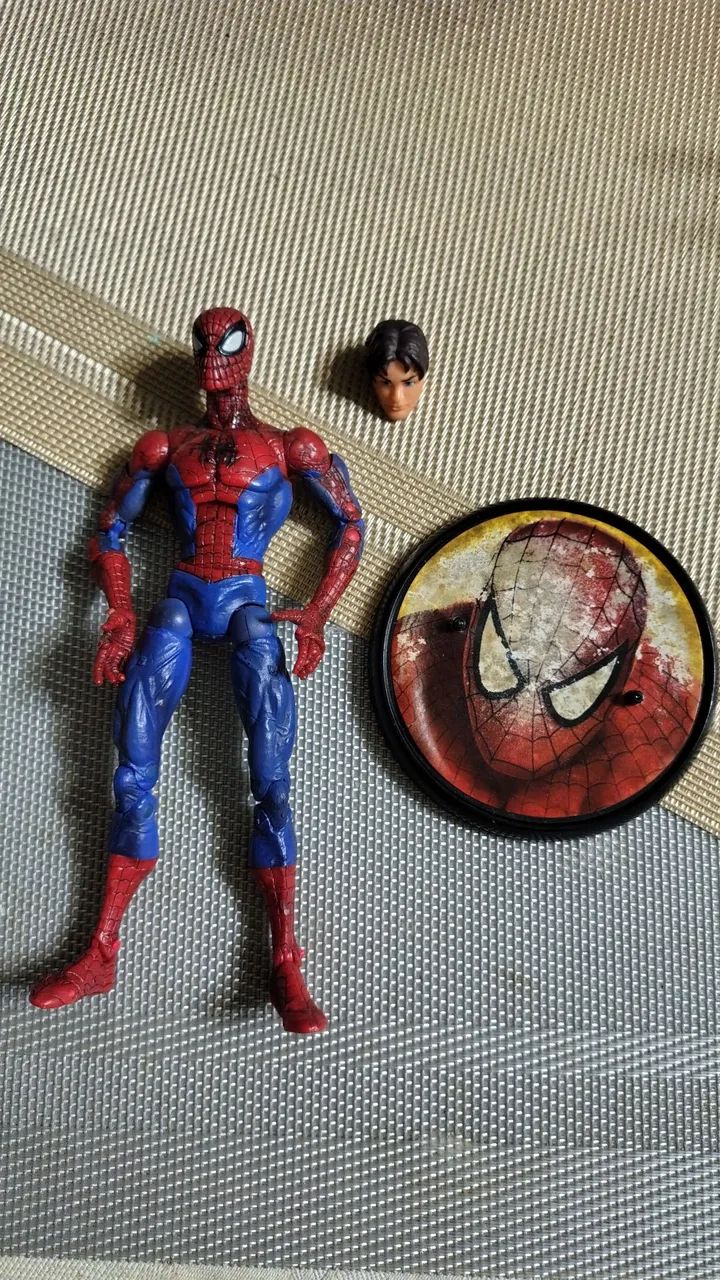 Marvel Legends Spider-Man Fearsome Foes Custom Peter Parker Secret