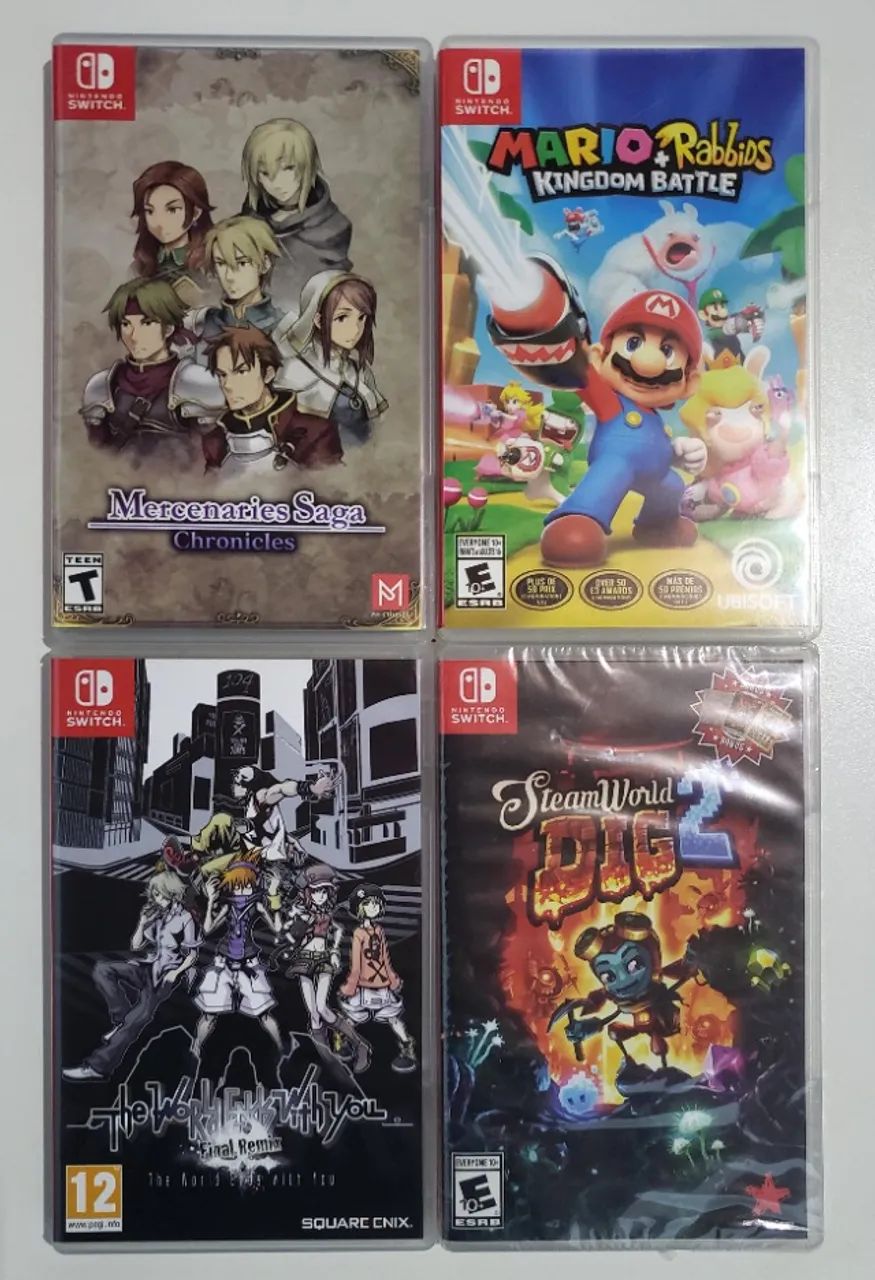 Jogos para Nintendo Switch Novos e Usados Originais com Garantia