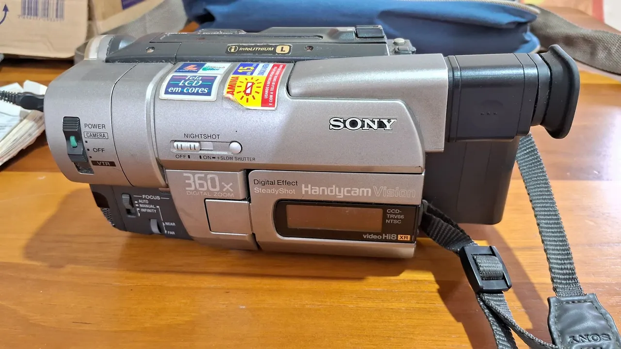 Filmadora Sony 360x