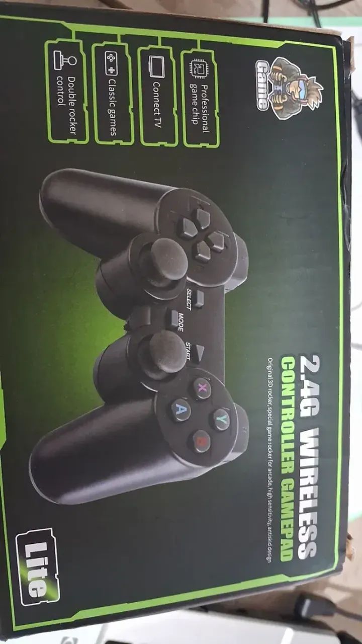 Console Game Stick 4K Retro com 15.000 jogos | HDMI + 2 Controles Wireless - Foto 5