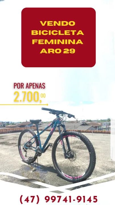 Bicicleta Feminina Aro 29 - Sense Alumínio