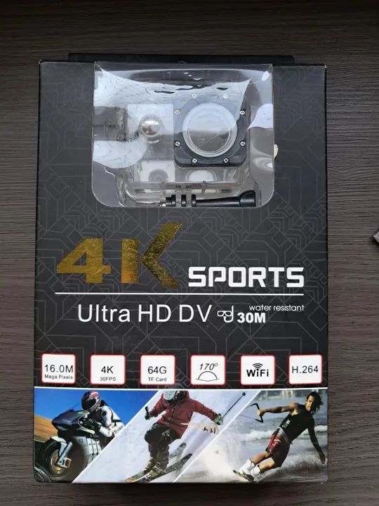 Câmera 4K sports