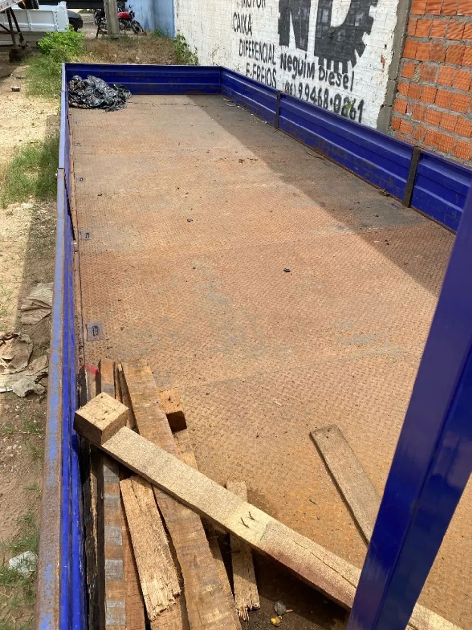 Carroceria de ferro 8,60m de comprimento - Foto 5