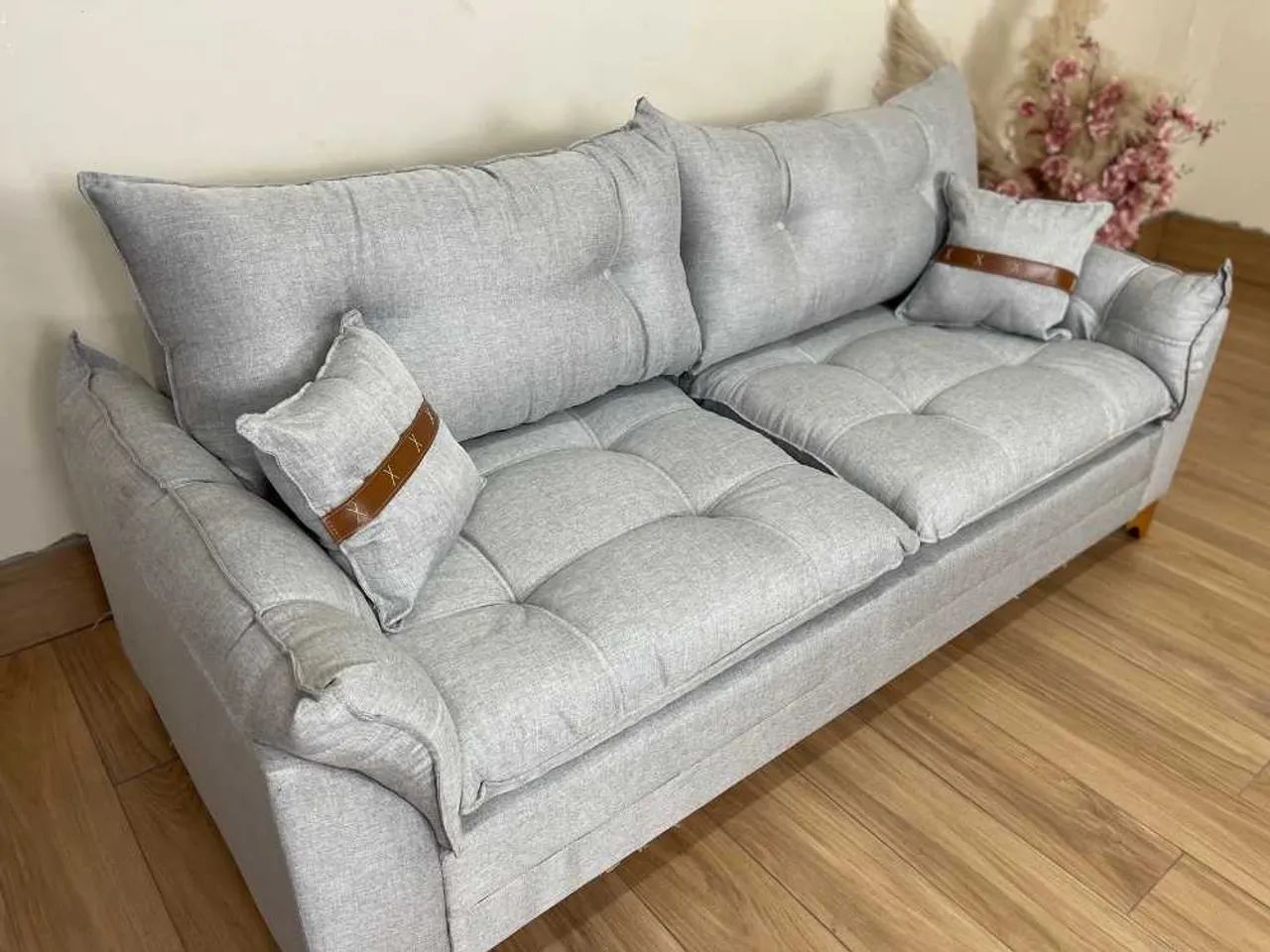 Sofá Living 3 lugares México 2.00m- Produto Novo  - Foto 4