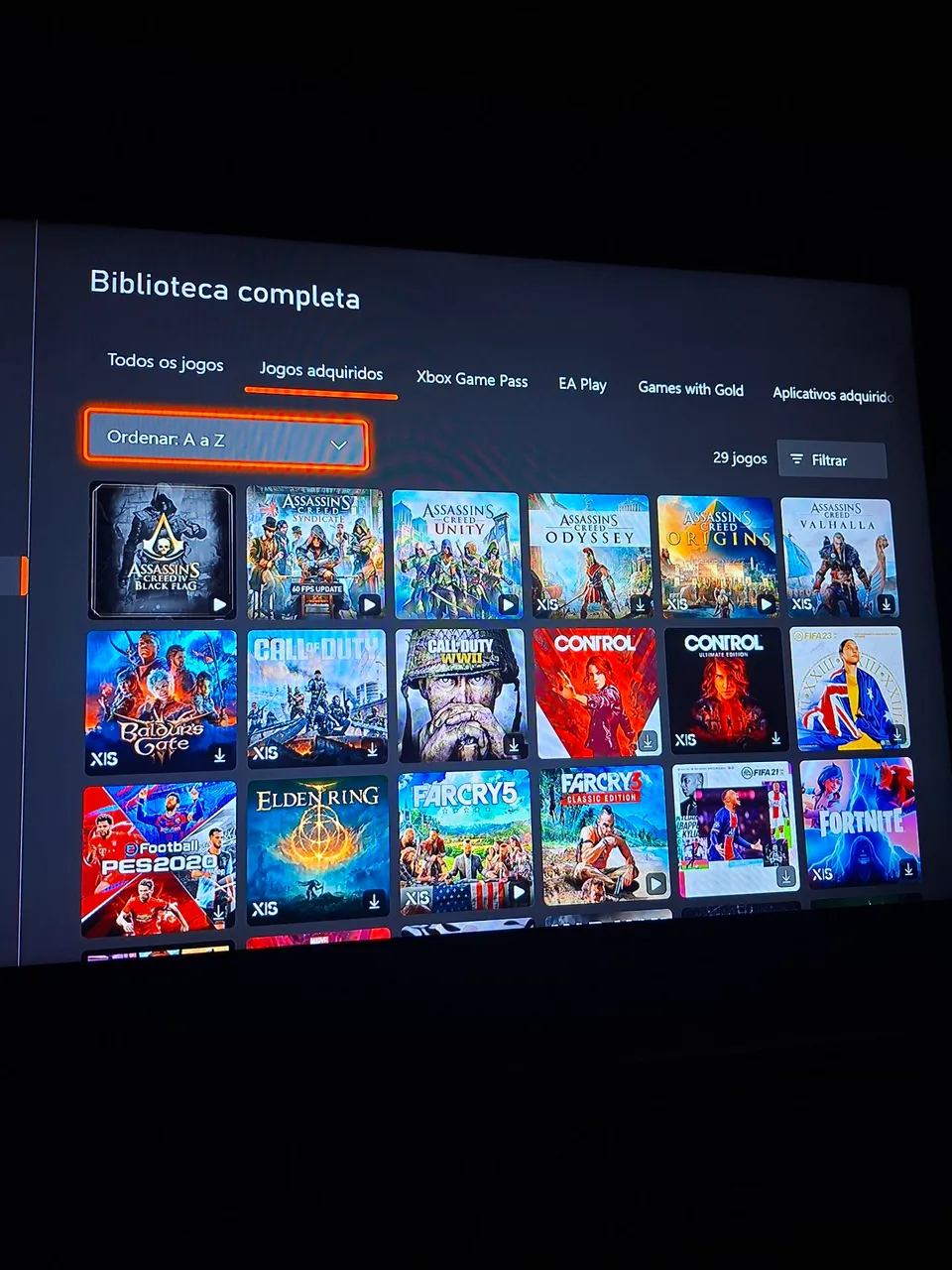 Conta xbox