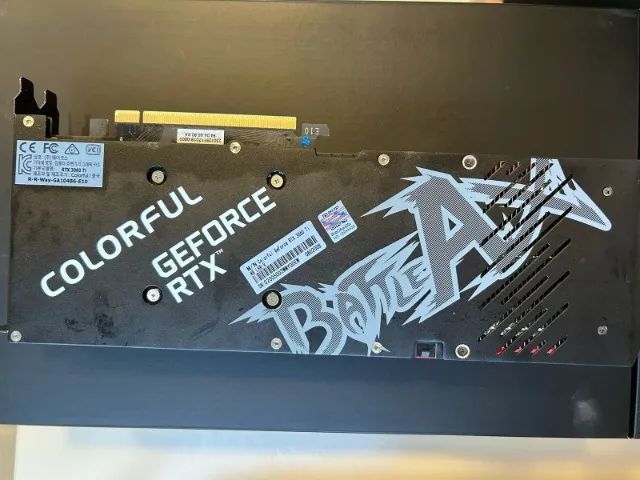 RTX 3060 TI COLORFUL VERMELHA - 3 MESES DE GARANTIA - Foto 3