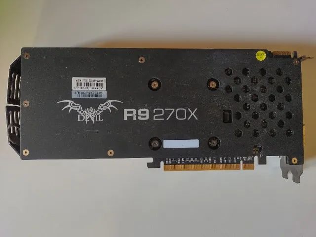  Radeon R9 270X 2048MB Com defeito Aceito trocas  AXR9 270X 2GBD5-A2DHE GDDR5 (256bit)   - Foto 4
