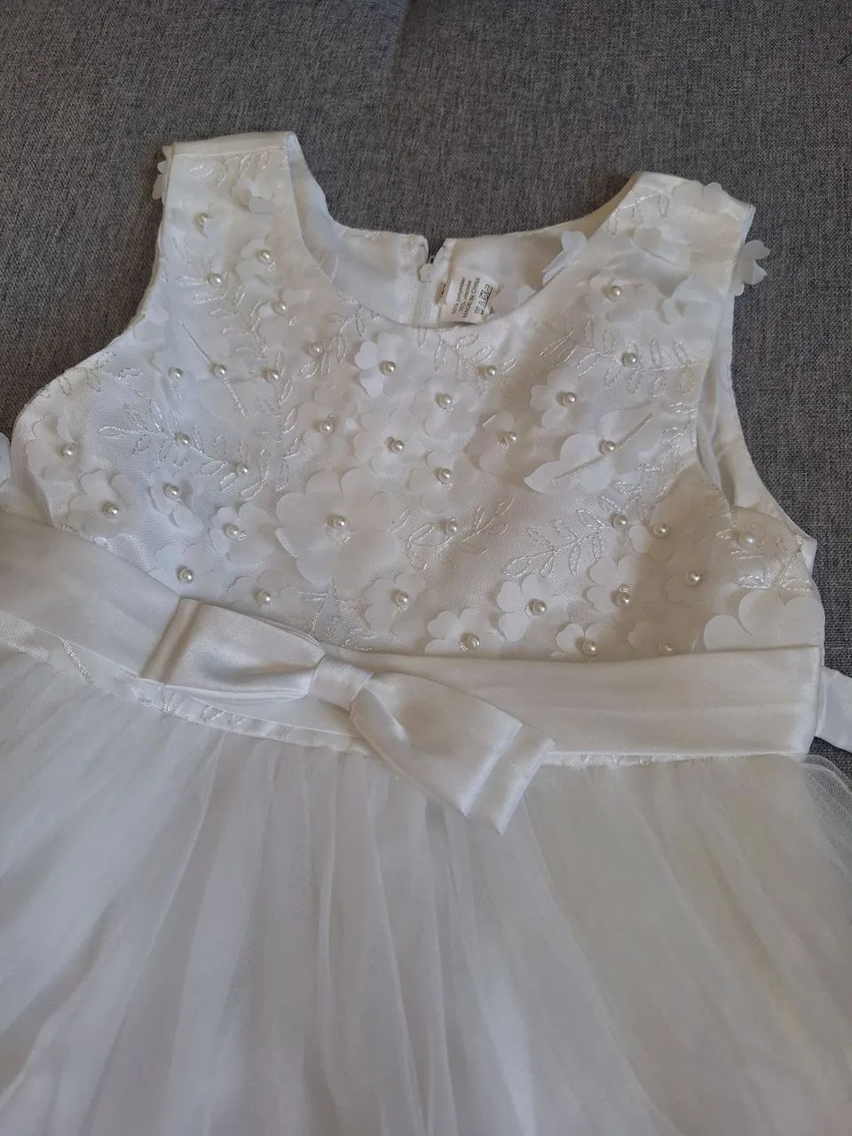 Vestido branco Tam 6 - Foto 3