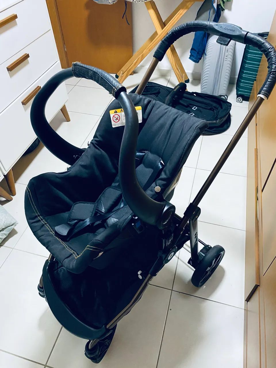 Carrinho Bebê Conforto Galzerano - Foto 3