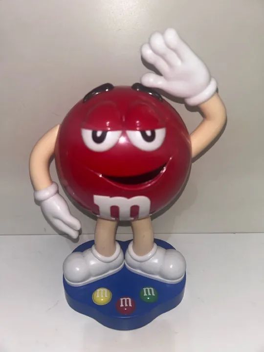 Boneco M&M's Vermelho - Brinquedo Colecionável