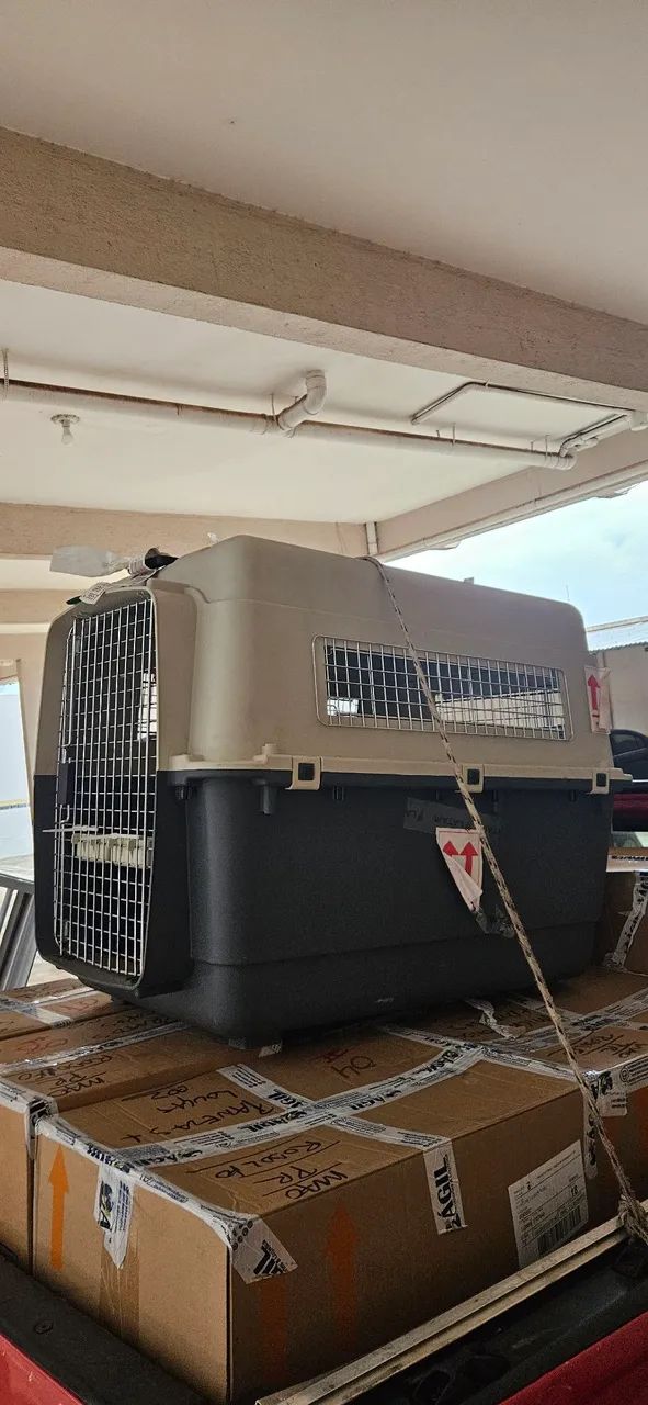 Transportadora para animais de estimação Tam. GG - Foto 2