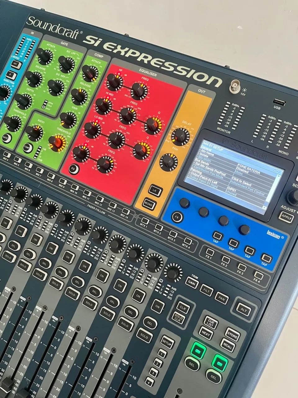 Mesa de som digital soundcraft expression 3 - Foto 2