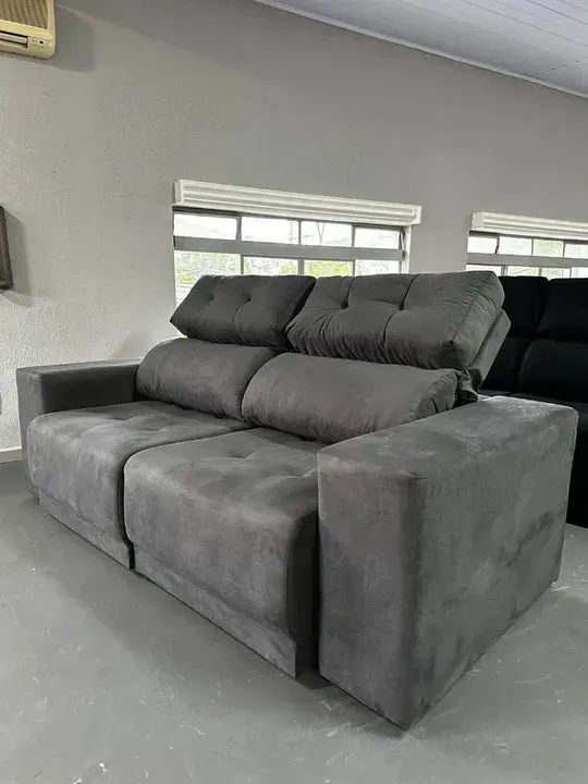 Sofá Retrátil Salvador 3 Lugares (2,00m) - Foto 2