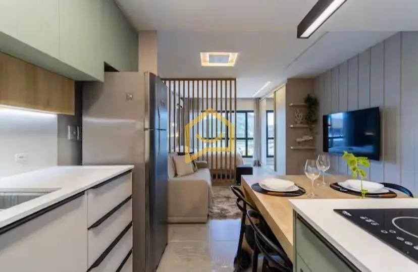 Studio Mobiliado com Piscina no Oka Floripa.