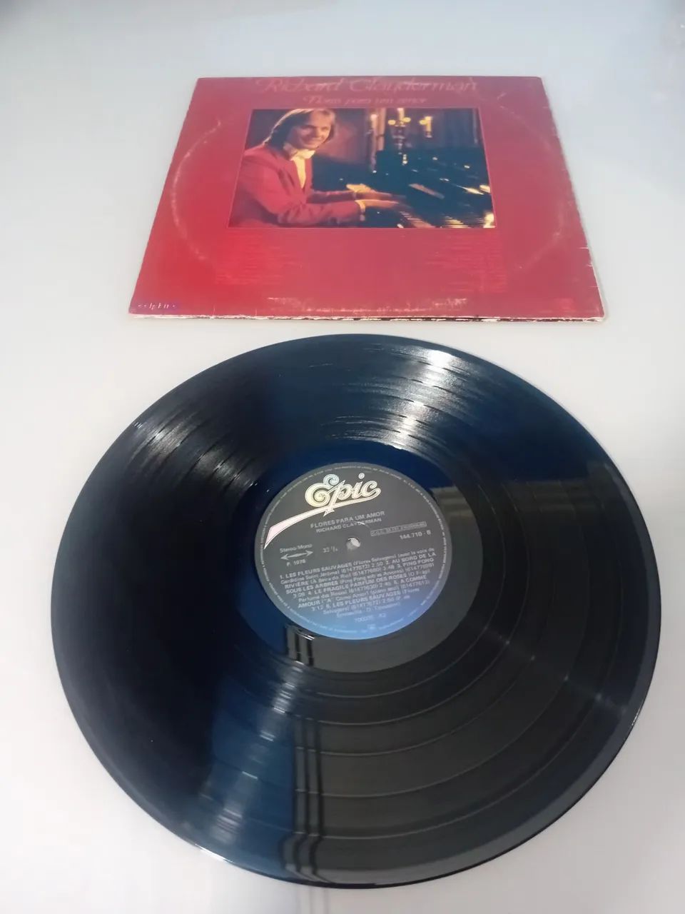 VINIL Richard Clayderman Flores para um Amor  - Foto 2