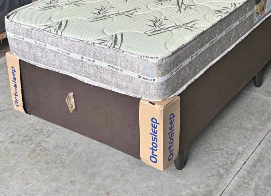Cama Box Ortosleep com Colchão