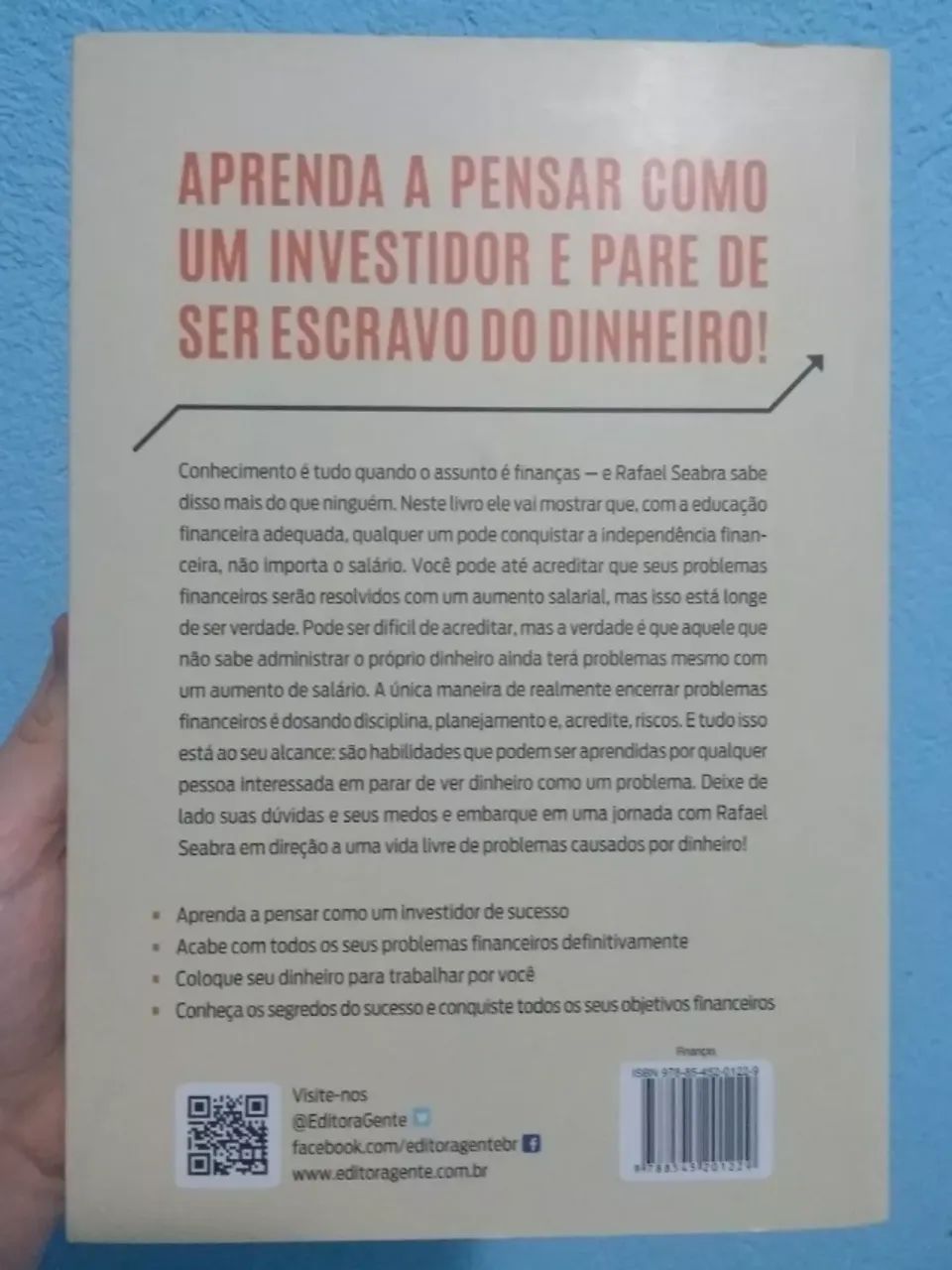 Livro Quero Ficar Rico Rafael Seabra - Foto 2