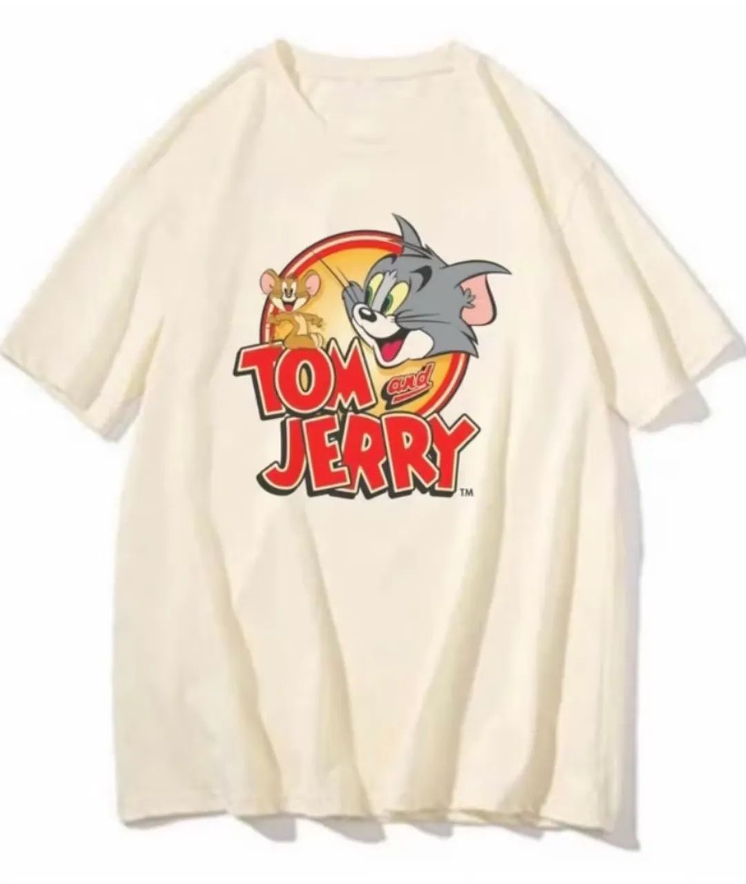 Camiseta Tom e Jerry - Unissex 