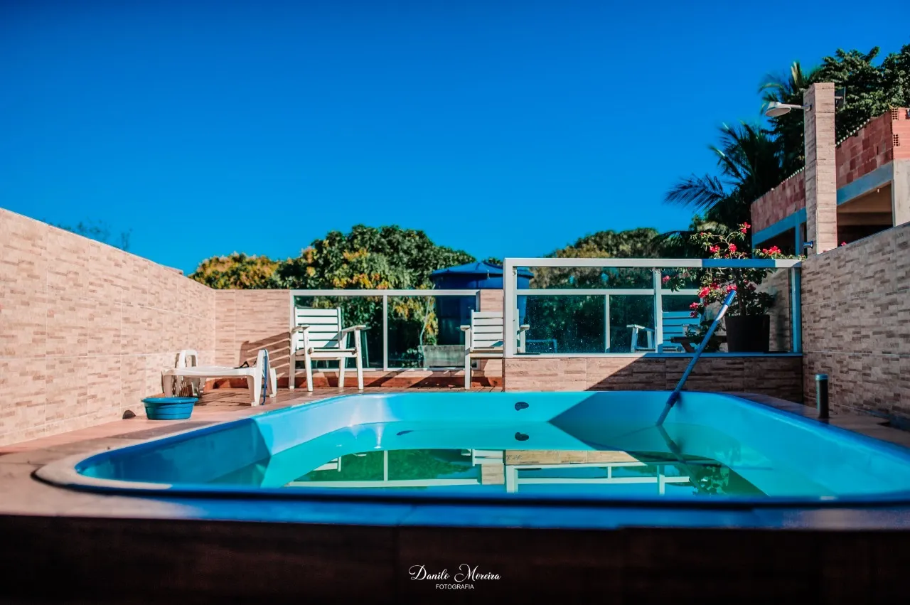Casa com piscina para temporada praia de Setiba Guarapari ES
