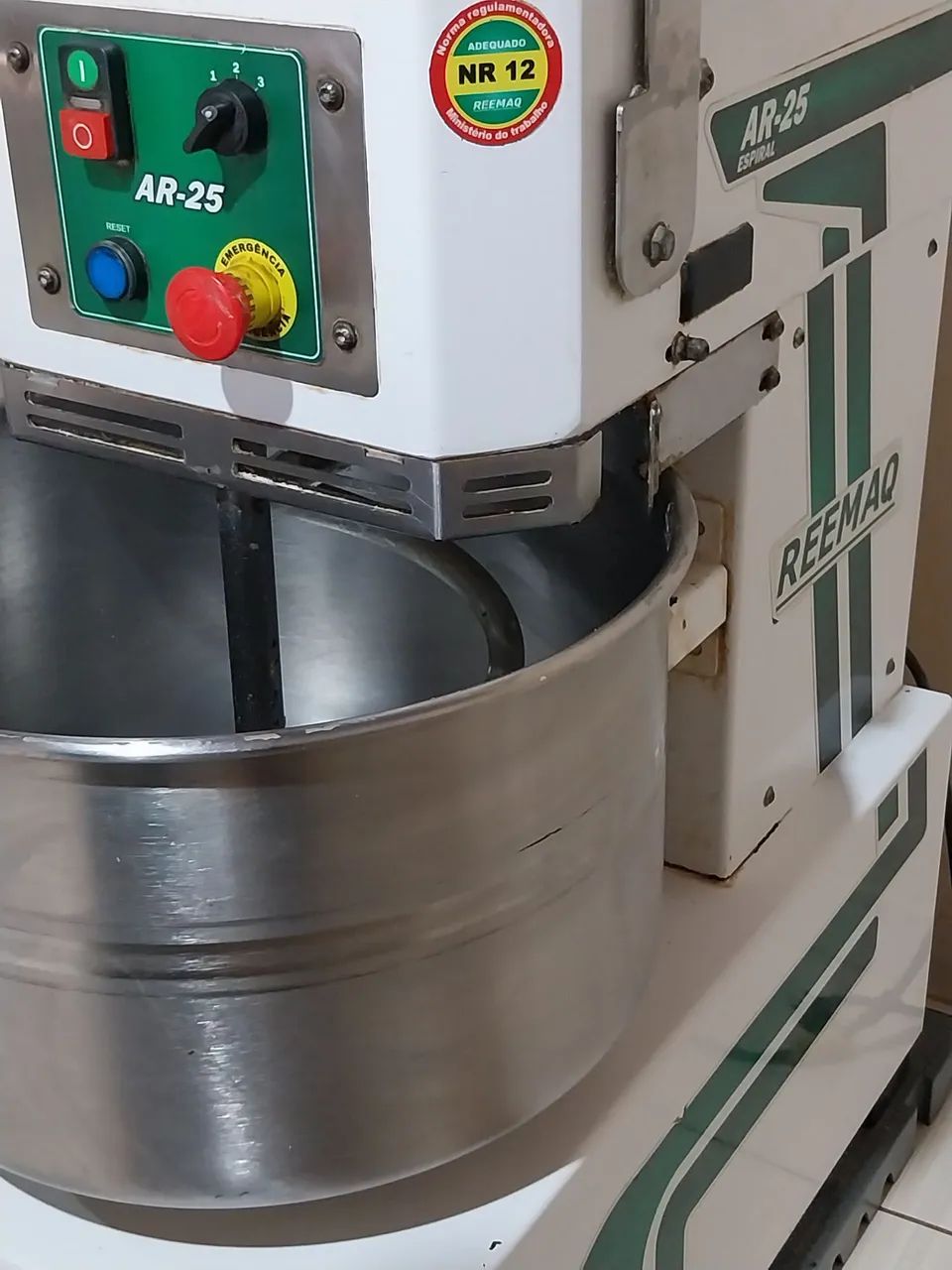 Amassadeira Industrial AR-25 espiral da reemaq  - Foto 4