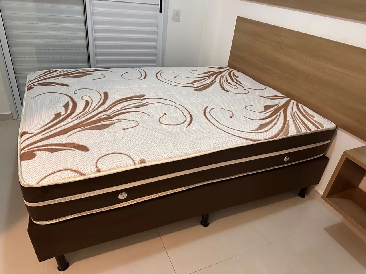 Cama box casal molas ensacadas 1.88x1.38 - Foto 5