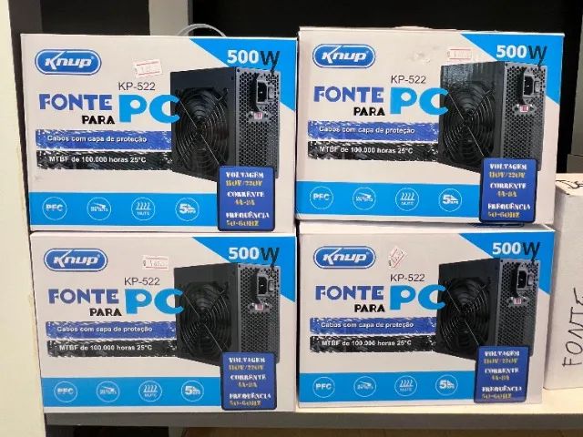 Fonte de Alimentação Knup  500W - R$ 169,90 - Foto 5