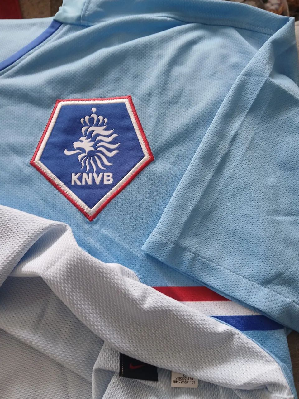 Camisa Holanda Nike Euro 2008 Austria Suica Azul Nova Tam. XL