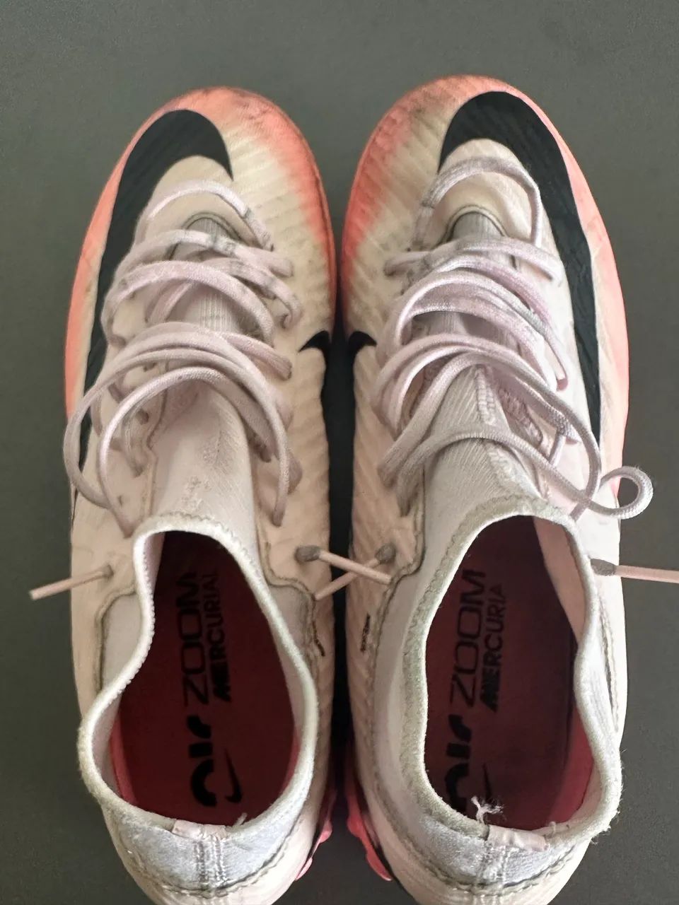 Chuteira Nike mercurial society rosa n 38 São Paulo  - Foto 4