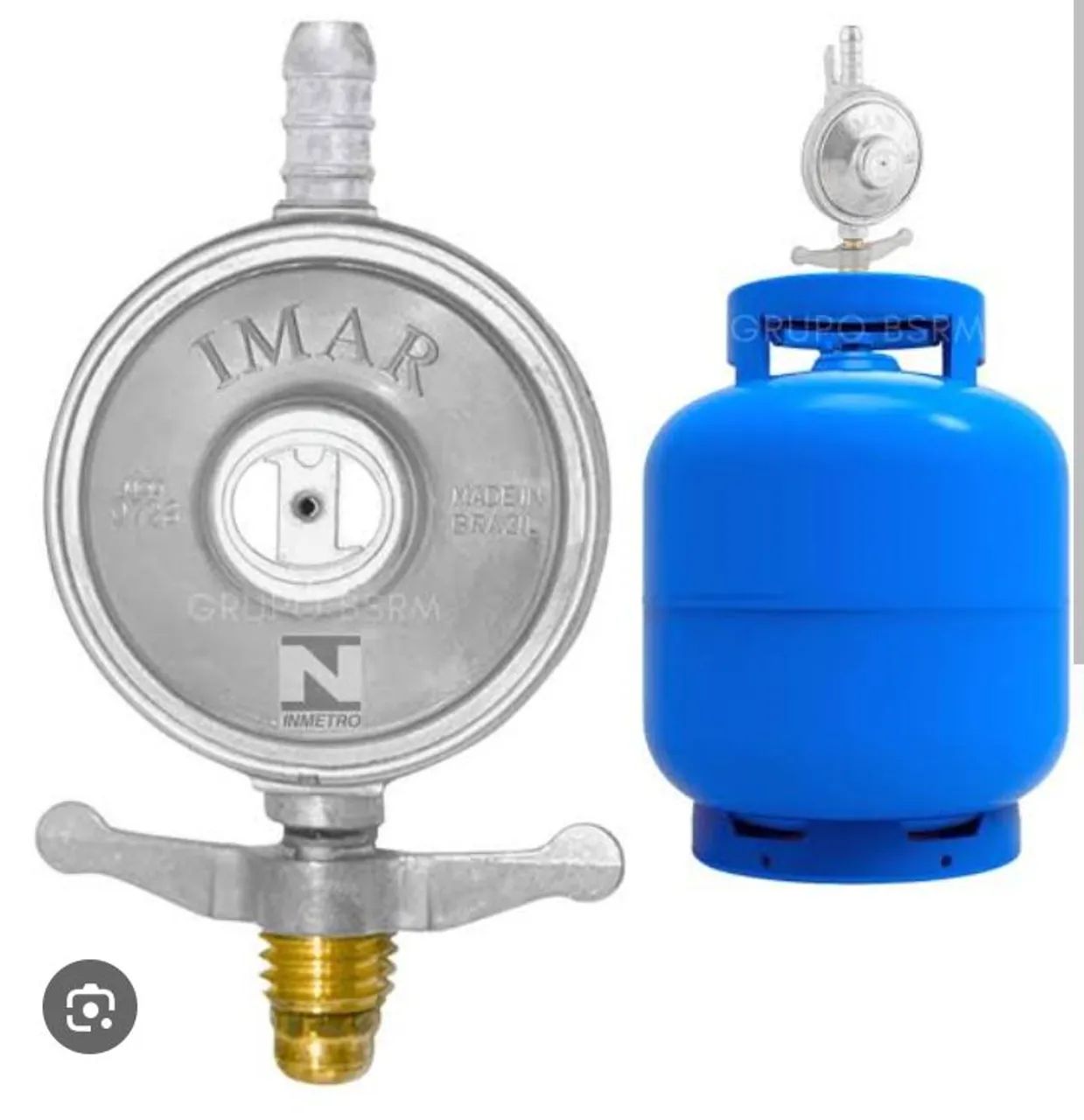 Kit Regulador de Gás Imar + Botijão 13kg - Utensílios Para Cozinha ...