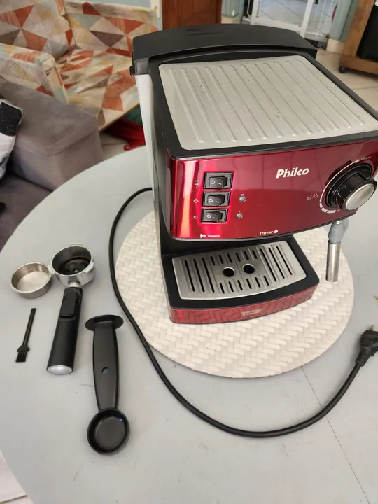 Cafeteira Expresso Philco 20 Bar Inox Red