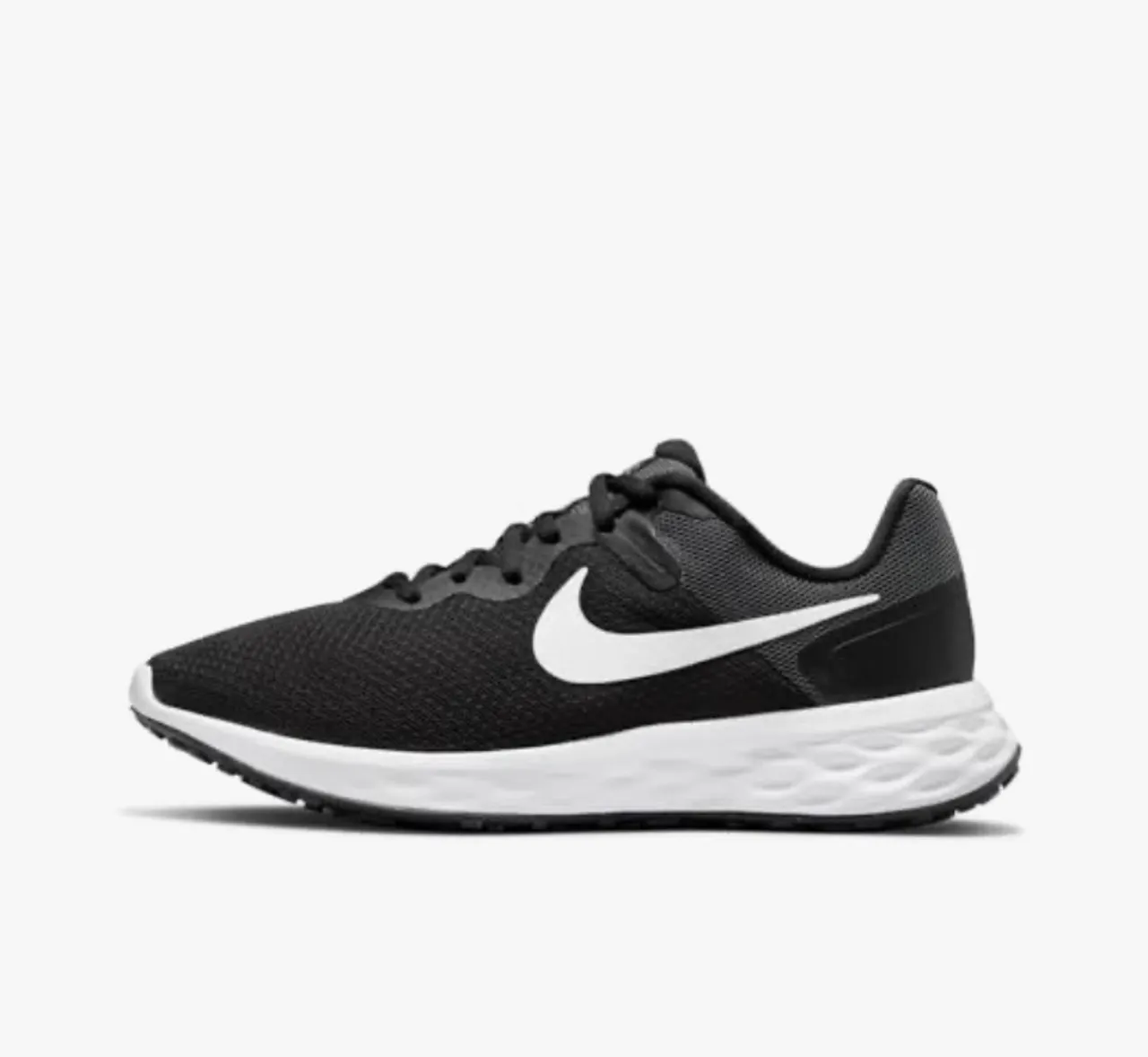 Tênis Nike Revolution 6 - Preto com Branco