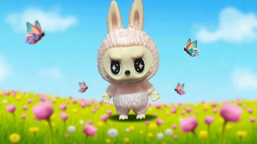 Boneco Labubu 13cm 