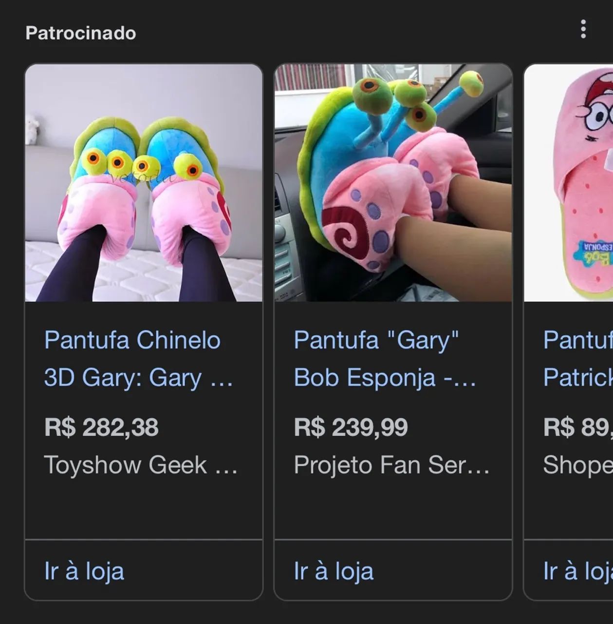 Pantufa bob esponja Garry 36/37 - Foto 3
