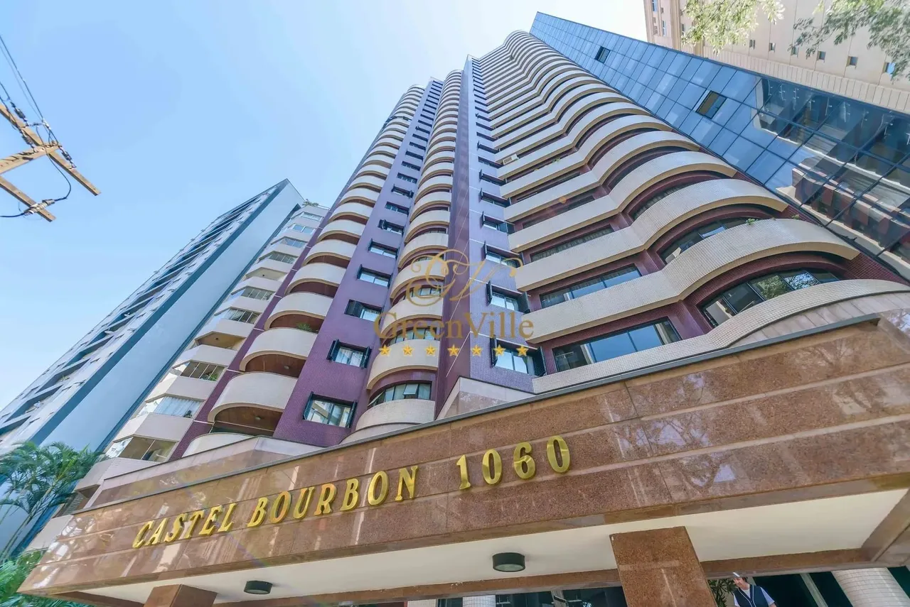 Batel, Andar, Andar Alto, Ed.Castel Bourbon, desocupado 1 por andar, 433 metros privativos