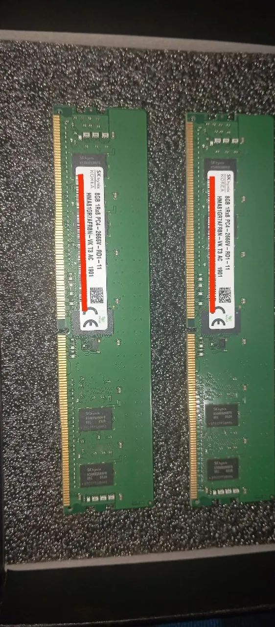 Memoria Sk Hynix Servidor 8gb Pc4-2666v (Hma81gr7afr8n)