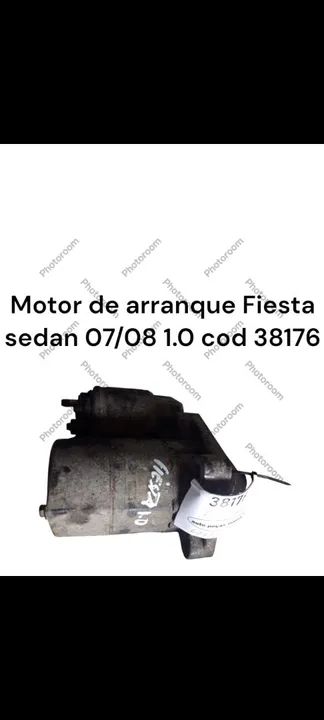 Motor de arranque Fiesta sedan 1.0