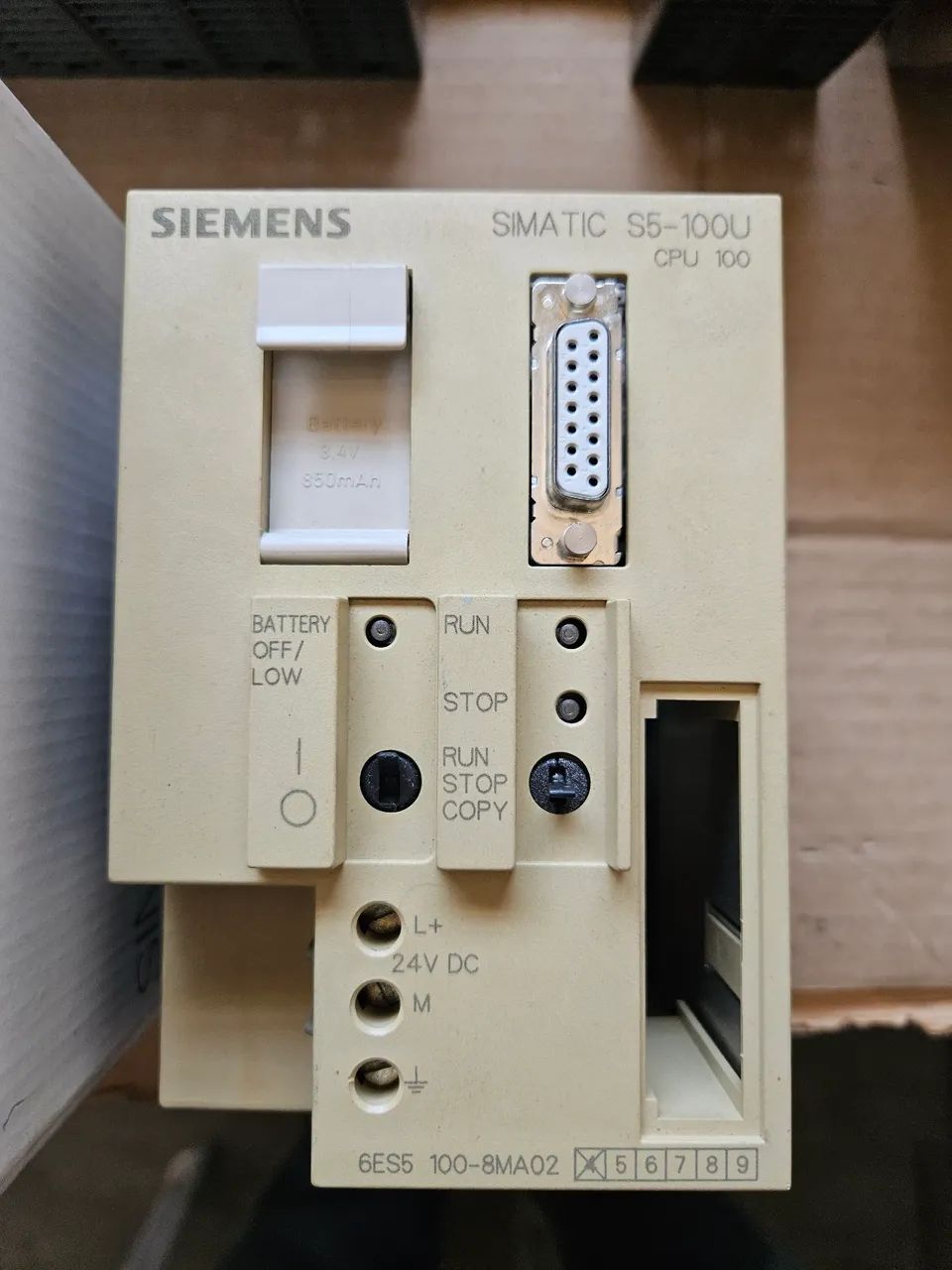 CPU Siemens Simatic S5-100U