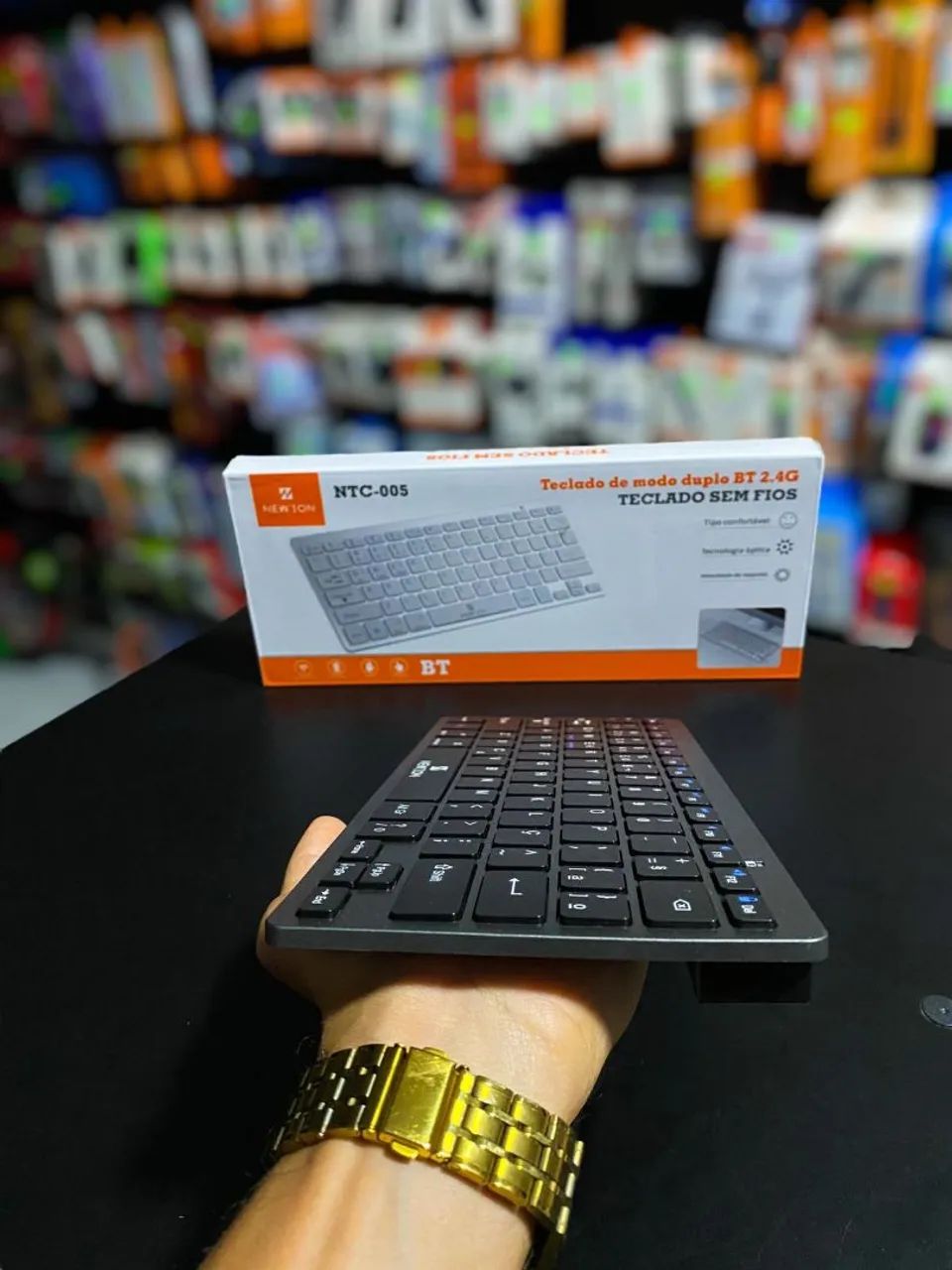 TECLADO BLUETOOTH NEWION NTC-005 - Foto 5