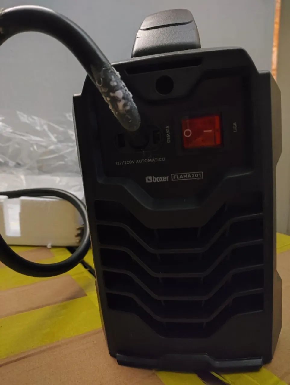 Máquina de Solda Inversora MMA/TIG Flama 201 BV 200A Bivolt BOXER-1005021 - Foto 4