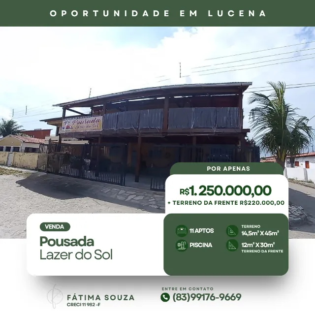 Oportunidade imperdível EM LUCENA 11 Apartamentos