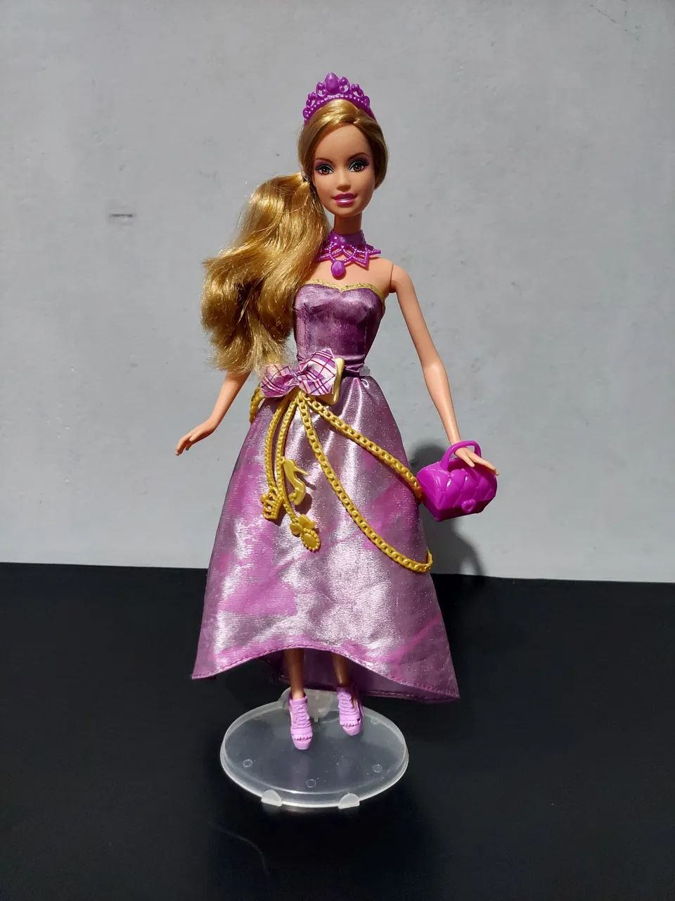 Boneca Barbie Vestido Barbie Escola De Princesas Boneca Delancy