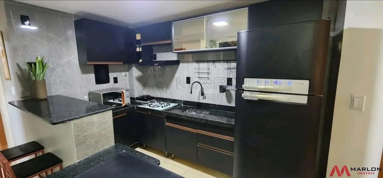 Apartamento Manhatan Flat, mobiliado, visão para o mar, 1 quarto, espaço gourmet, 40m². - Foto 4