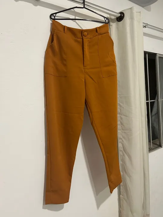 Calça Social Caramelo