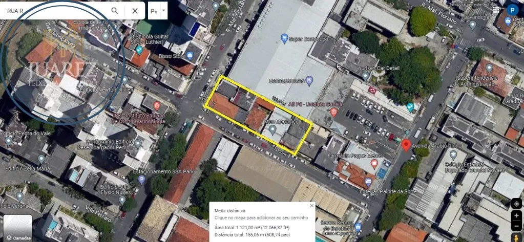 TERRENO COM 1.121M2 DE ÁREA NO CANELA, PRÓXIMO AO HOSPITAL DAS CLINICAS