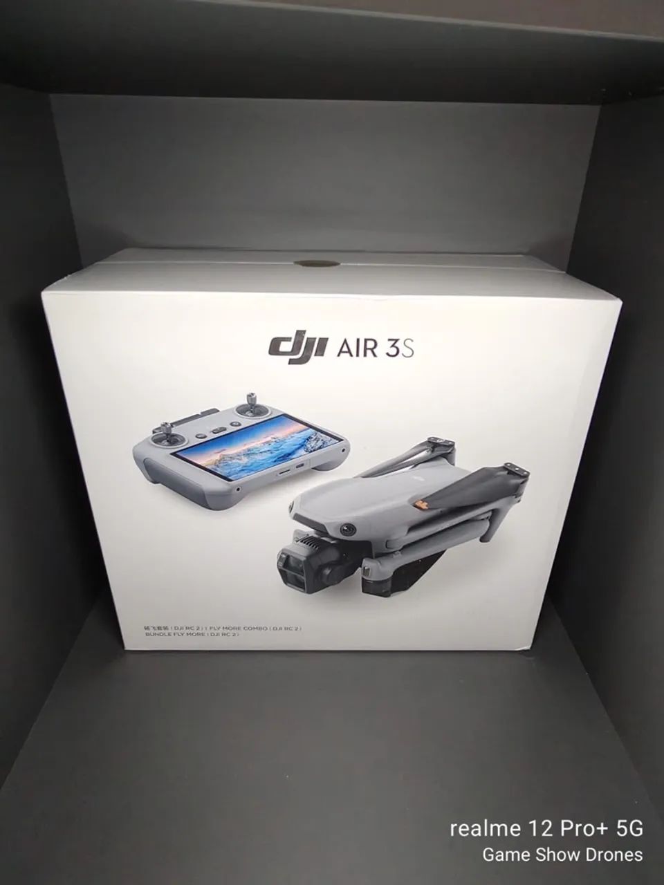 Drone Dji Air 3S combo Flymore - lacrado - Nota Fiscal  - Foto 3