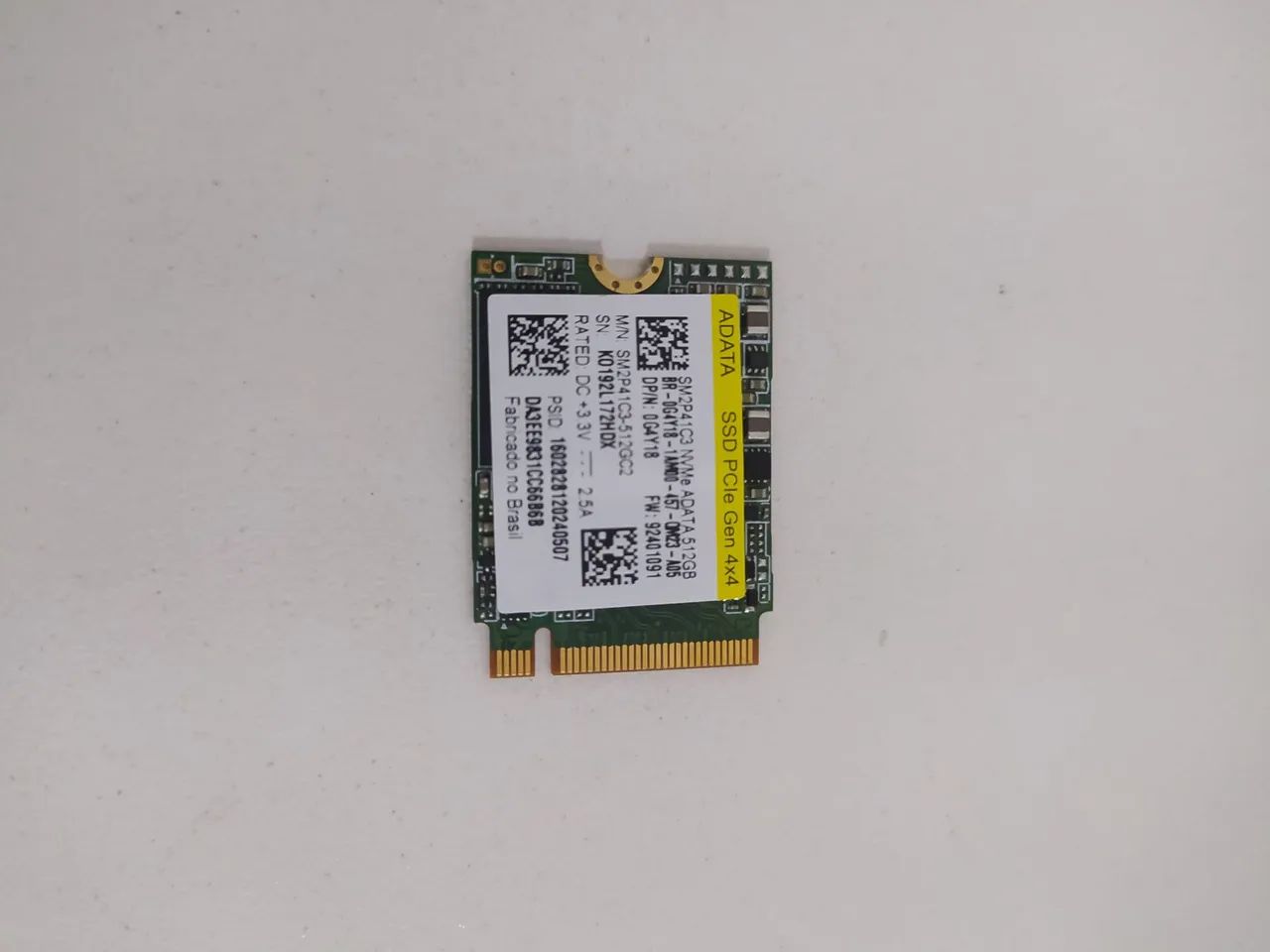 SSD ADATA 256GB PCIe Gen 4x4 NVMe Novo. - Foto 2