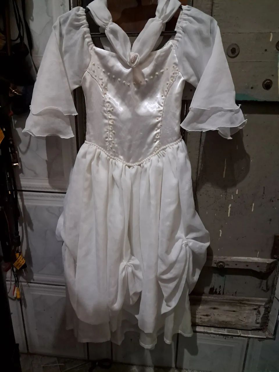 Vestido Branco Infantil - Pronta Entrega! - Foto 2