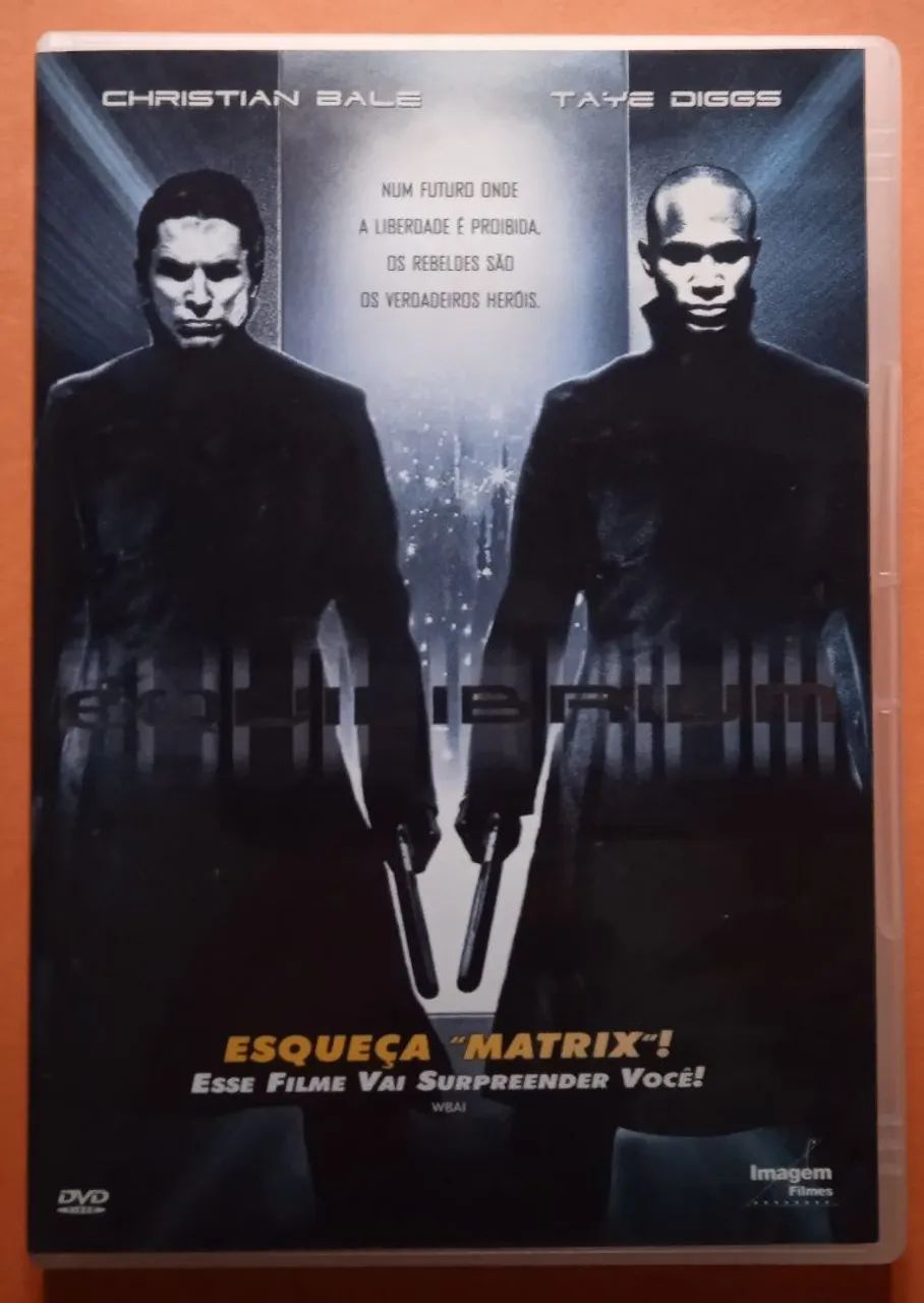 DVD Equilibrium - Christian Bale e Taye Diggs
