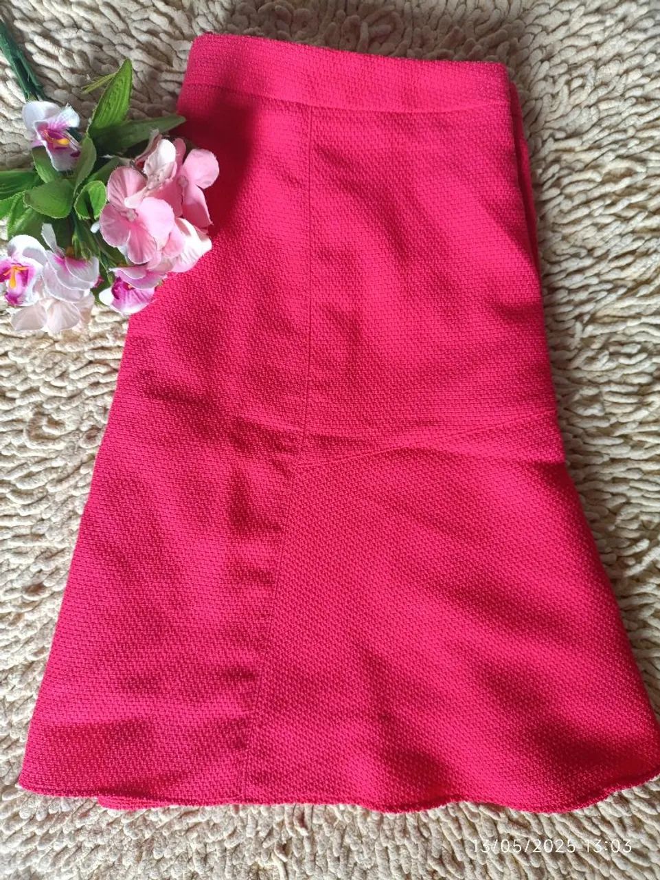 Saia Pink Evasê - Tamanho 42 - Foto 2
